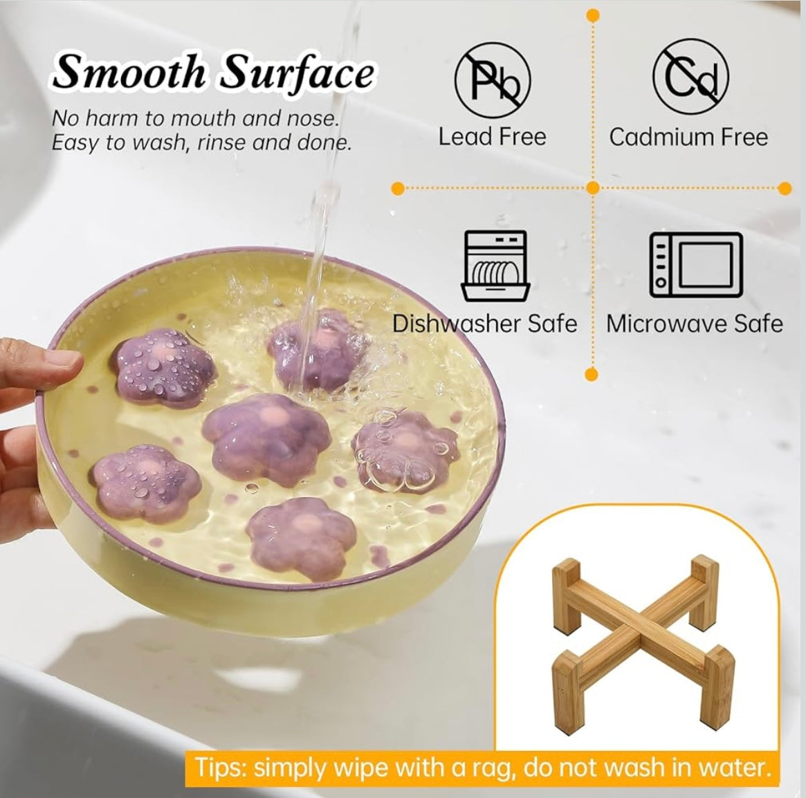 Purrlumi Slow Feeder Cat Bowl