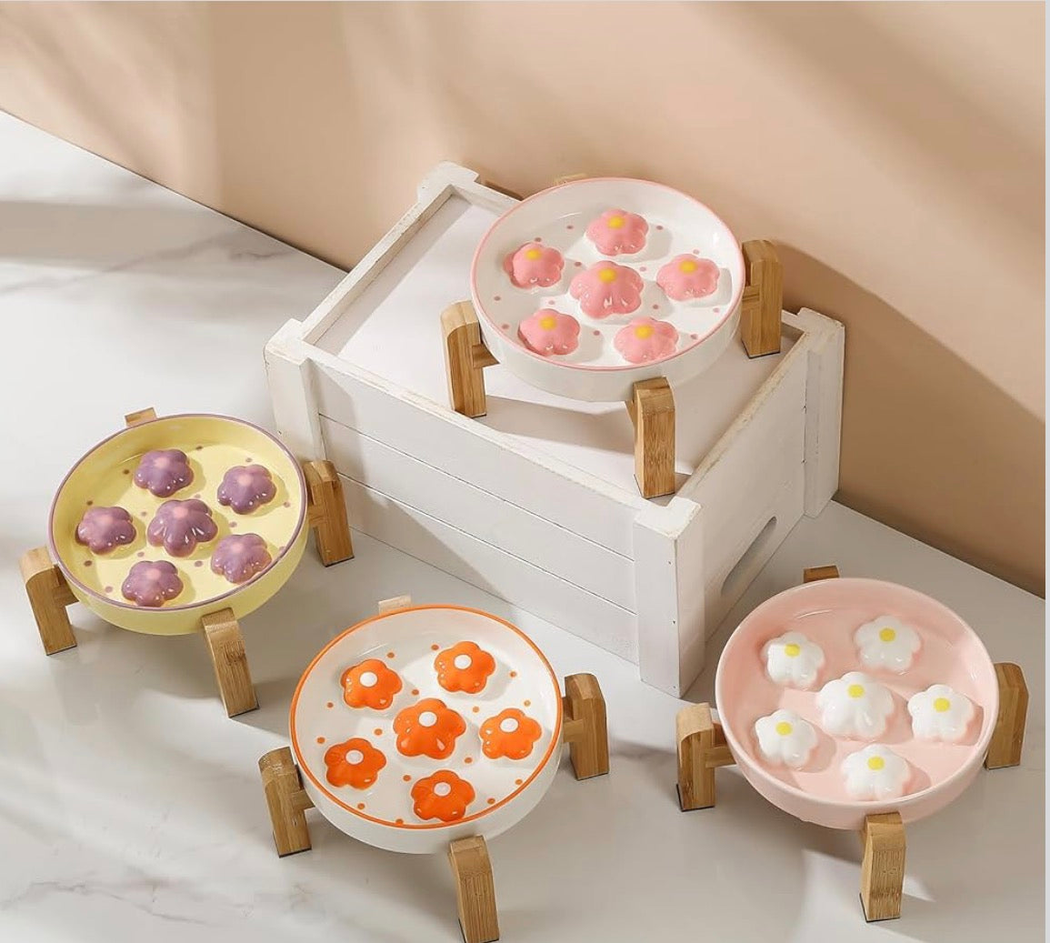 Purrlumi Slow Feeder Cat Bowl