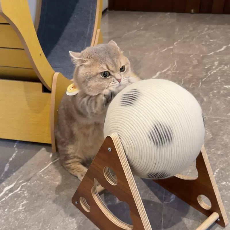 Purrlumi Cat Scratch Ball Toy