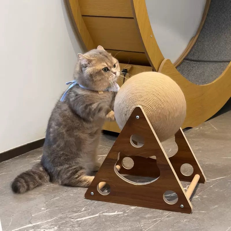 Purrlumi Cat Scratch Ball Toy
