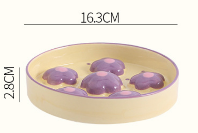 Purrlumi Slow Feeder Cat Bowl