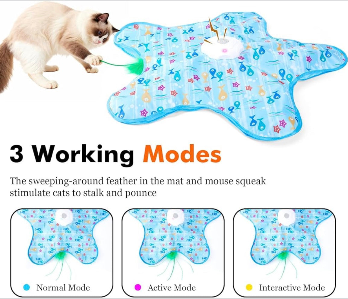 Purrlumi Electric Hide and Seek Cat Toy